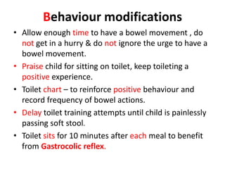 Constipation Modifications Constipaton | PDF