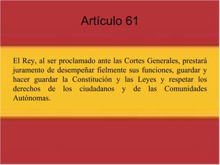 4.- Aquella persona que tenga derecho a sucesión y contraiga matrimonio contra la prohibición del Rey, perderá ese derecho y también sus descendientes.