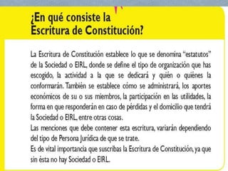 Constitución de sociedad