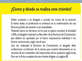 Constitución de sociedad