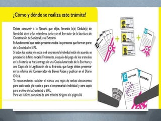 Constitución de sociedad