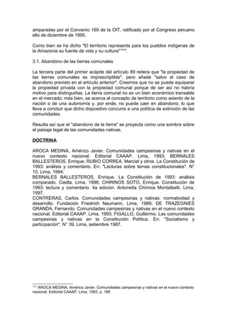 Constitución peruana comentada tomo i