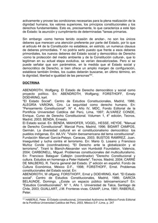 Constitución peruana comentada tomo i