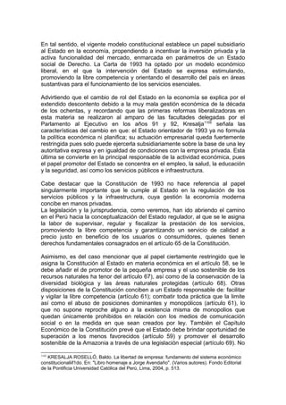 Constitución peruana comentada tomo i