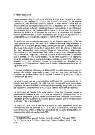 Constitución peruana comentada tomo i