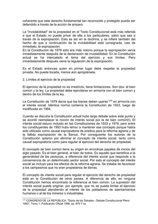 Constitución peruana comentada tomo i