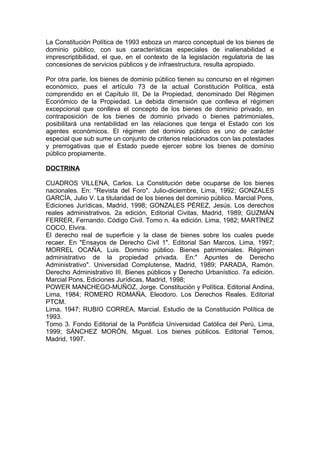 Constitución peruana comentada tomo i