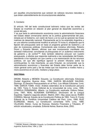 Constitución peruana comentada tomo i