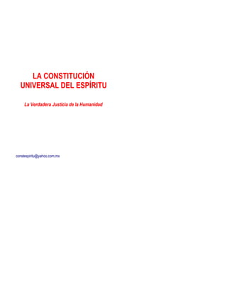 Constitución universal