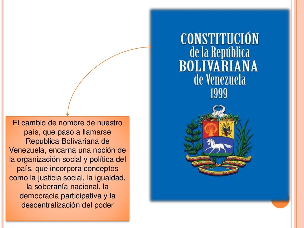 Constitución De la República Bolivariana de Venezuela cufm