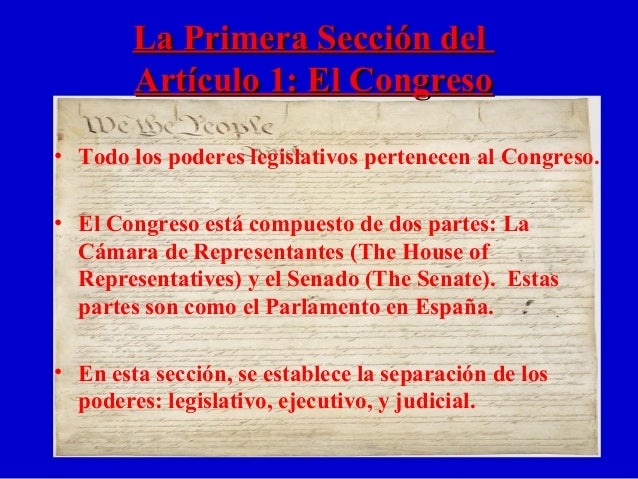 Constitucion De Estados Unidos