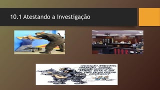 10.1 Atestando a Investigação
 