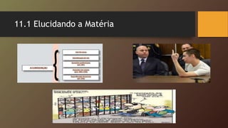11.1 Elucidando a Matéria
 