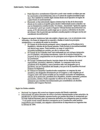 Cybernautic, Textos Analizados. 
 