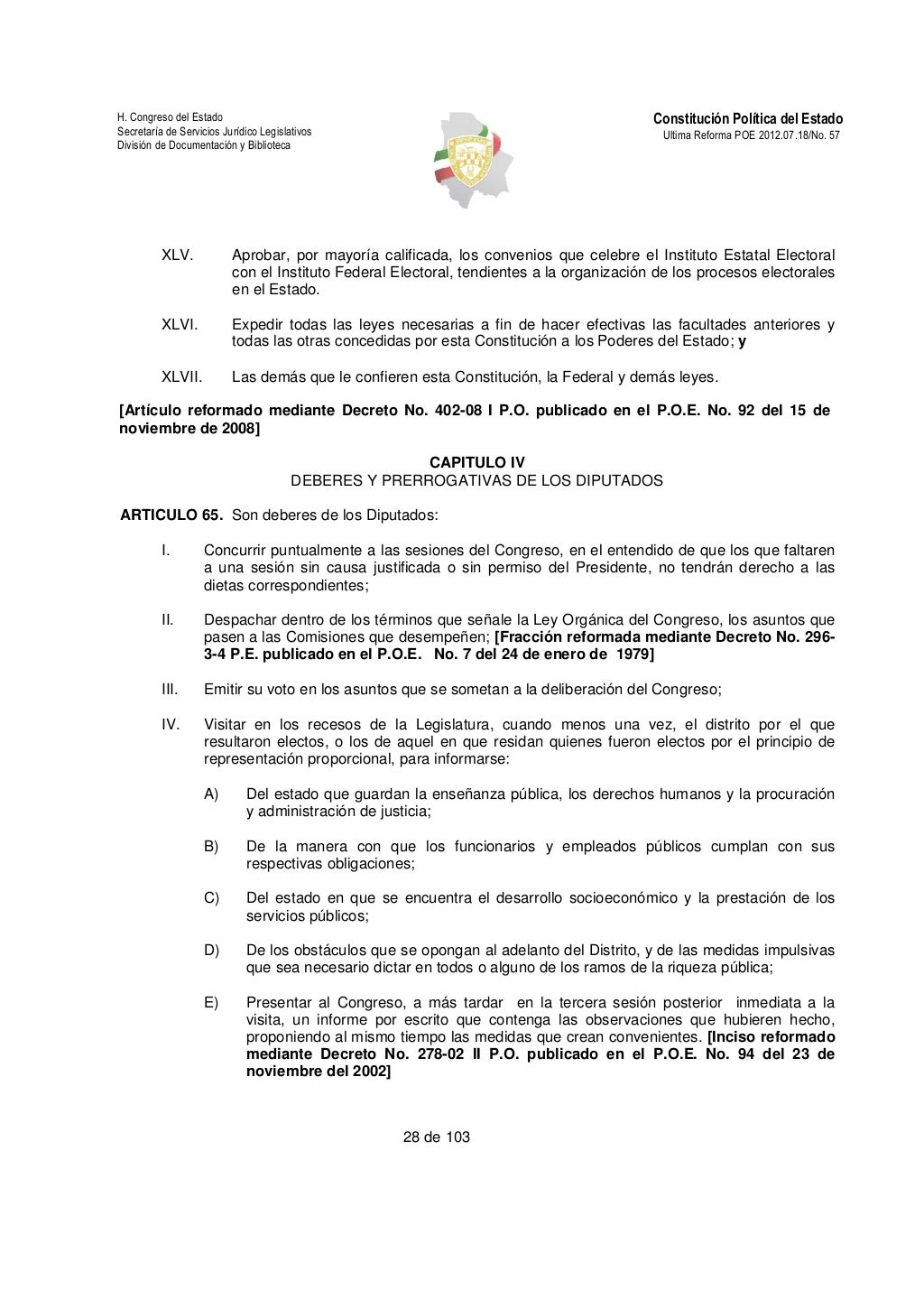 Constitucion chihuahua