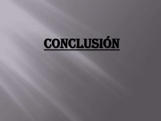 conclusión
 