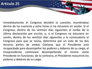 Articulo 213. Esta enmienda no surtirá efecto alguno a menos que haya sido ratificada como enmienda a la Constitución por convenciones en los diversos estados, conforme a lo preceptuado en la Constitución, dentro de siete años contados a partir de la fecha en que el Congreso la someta a la consideración de los estados. 