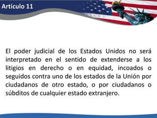 Articulo 2Siendo necesaria para la seguridad de un Estado libre una milicia bien organizada, no se coartará el derecho del pueblo a tener y portar armas. 