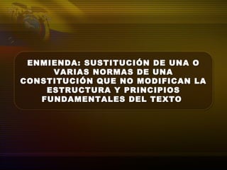 Enlace Ciudadano Nro 206 tema: Constitución de los estados unidos | PPT