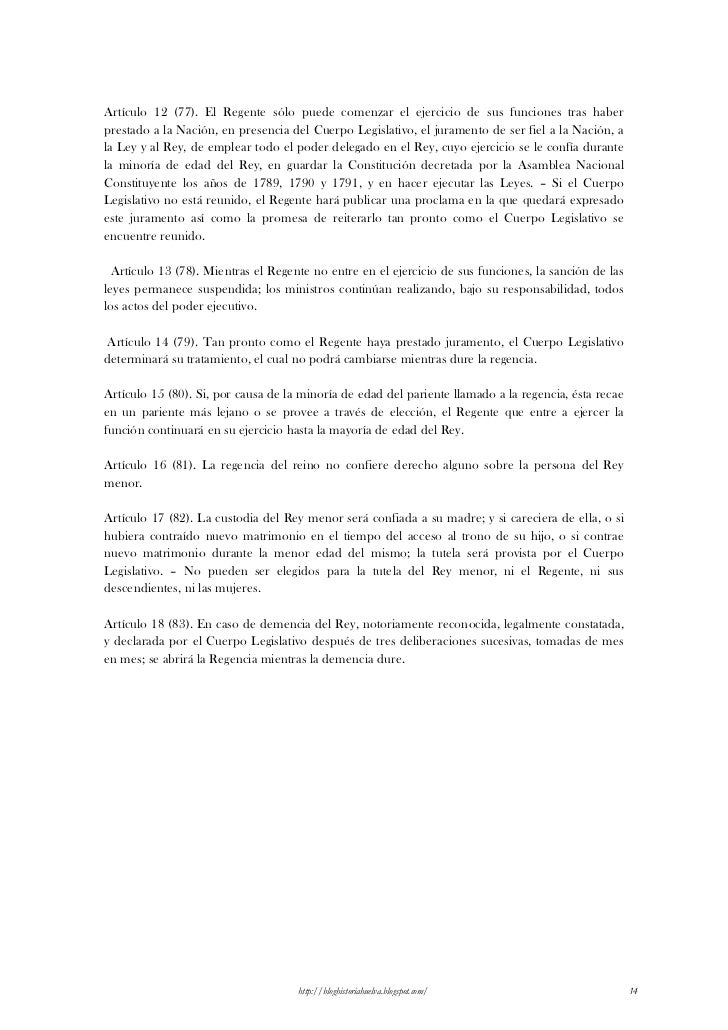 Constitución francesa de 1791