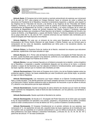 Constitucion mexicana