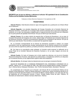 Constitucion mexicana