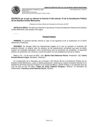 Constitucion mexicana