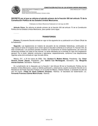 Constitucion mexicana