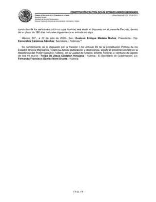 Constitucion mexicana