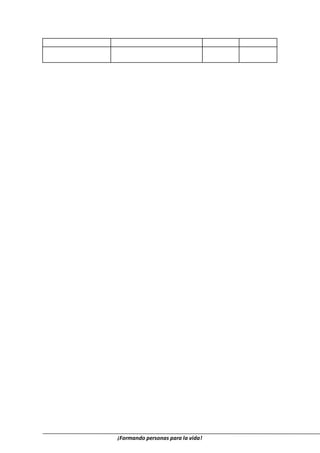 ¡Formando personas para la vida!
 