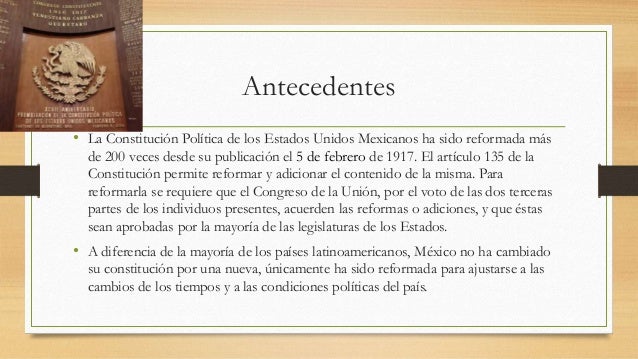 Constitucion politica de los estados unidos mexicanos de 1917