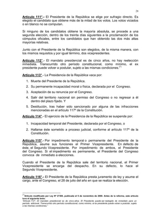Constitucion política del peru
