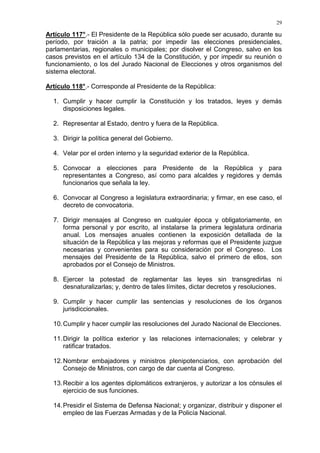Constitucion política del peru