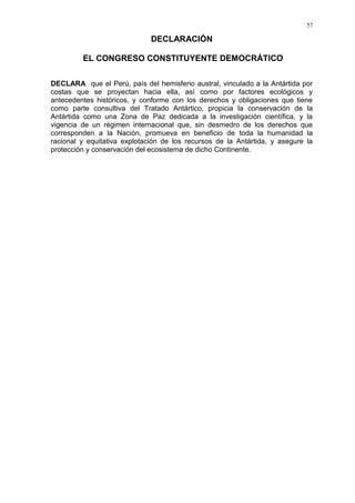 Constitucion política del peru