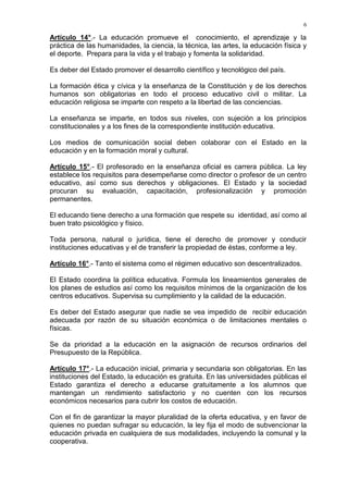 Constitucion política del peru