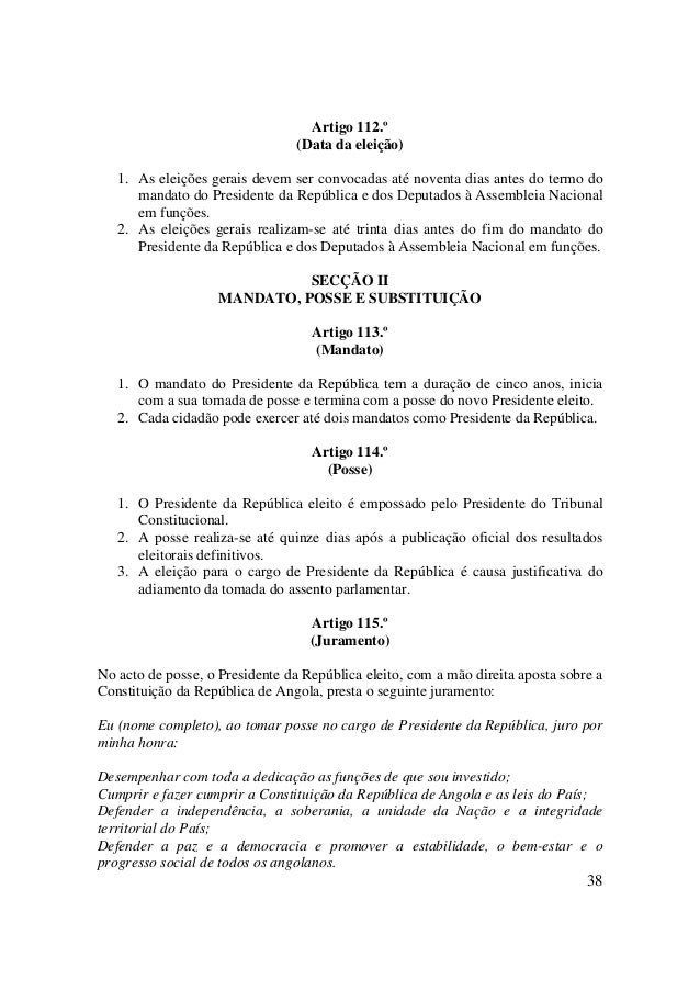 Artigo 1 da constituicao