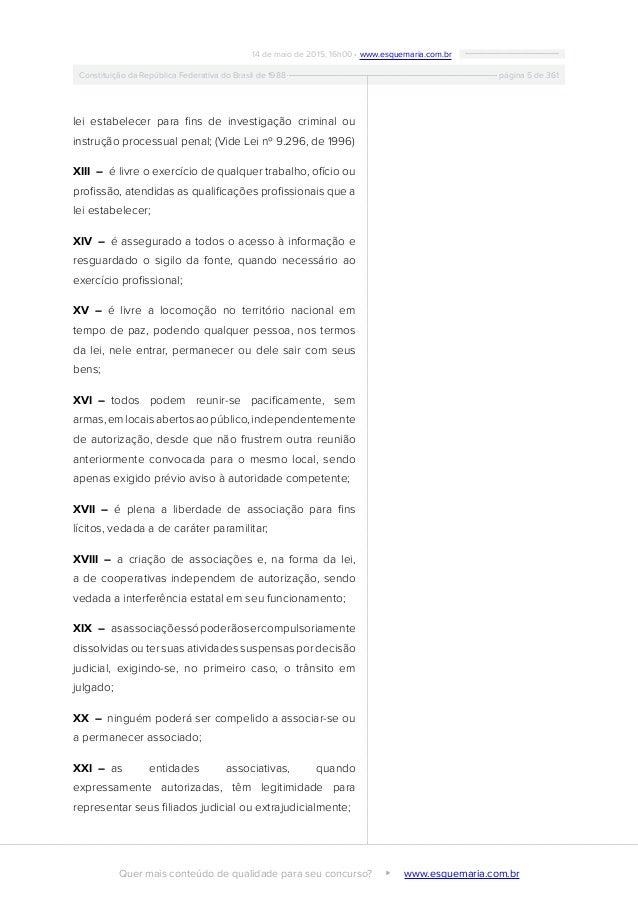 Constituicao federal 5 artigo