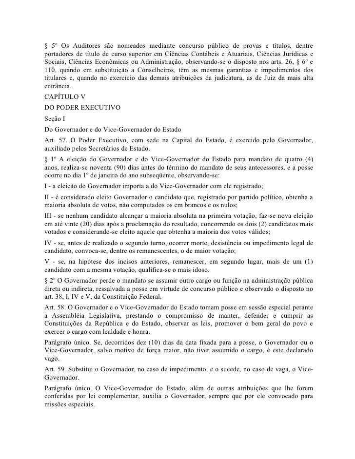 Constituição do Estado do Rio Grande do Norte Constituição do Estado do Rio Grande do Norte