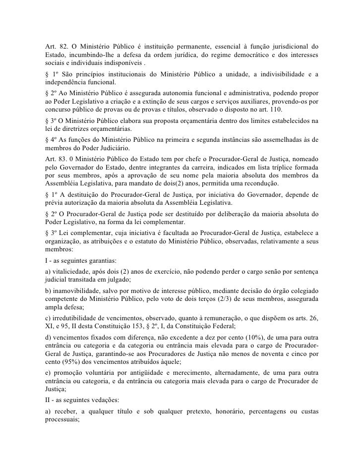 Constituição do Estado do Rio Grande do Norte Constituição do Estado do Rio Grande do Norte