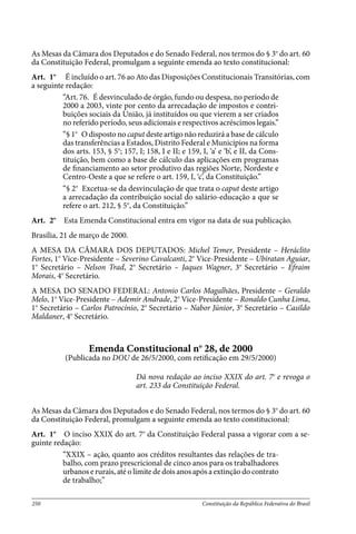 Constituicao Federal - 1988