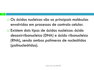 Constituintes Da MatéRia Viva (Completo)