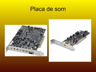 Placa de som