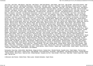 Constituição                                                                                                             http://www.planalto.gov.br/ccivil_03/constituicao/constitui%C3%A7ao.htm


          Jesus Tajra - Joaci Góes - João Agripino - João Alves - João Calmon - João Carlos Bacelar - João Castelo - João Cunha - João da Mata - João de Deus Antunes - João
          Herrmann Neto - João Lobo - João Machado Rollemberg - João Menezes - João Natal - João Paulo - João Rezek - Joaquim Bevilácqua - Joaquim Francisco - Joaquim
          Hayckel - Joaquim Sucena - Jofran Frejat - Jonas Pinheiro - Jonival Lucas - Jorge Bornhausen - Jorge Hage - Jorge Leite - Jorge Uequed - Jorge Vianna - José Agripino -
          José Camargo - José Carlos Coutinho - José Carlos Grecco - José Carlos Martinez - José Carlos Sabóia - José Carlos Vasconcelos - José Costa - José da Conceição -
          José Dutra - José Egreja - José Elias - José Fernandes - José Freire - José Genoíno - José Geraldo - José Guedes - José Ignácio Ferreira - José Jorge - José Lins - José
          Lourenço - José Luiz de Sá - José Luiz Maia - José Maranhão - José Maria Eymael - José Maurício - José Melo - José Mendonça Bezerra - José Moura - José Paulo
          Bisol - José Queiroz - José Richa - José Santana de Vasconcellos - José Serra - José Tavares - José Teixeira - José Thomaz Nonô - José Tinoco - José Ulísses de
          Oliveira - José Viana - José Yunes - Jovanni Masini - Juarez Antunes - Júlio Campos - Júlio Costamilan - Jutahy Júnior - Jutahy Magalhães - Koyu Iha - Lael Varella -
          Lavoisier Maia - Leite Chaves - Lélio Souza - Leopoldo Peres - Leur Lomanto - Levy Dias - Lézio Sathler - Lídice da Mata - Louremberg Nunes Rocha - Lourival Baptista -
          Lúcia Braga - Lúcia Vânia - Lúcio Alcântara - Luís Eduardo - Luís Roberto Ponte - Luiz Alberto Rodrigues - Luiz Freire - Luiz Gushiken - Luiz Henrique - Luiz Inácio Lula
          da Silva - Luiz Leal - Luiz Marques - Luiz Salomão - Luiz Viana - Luiz Viana Neto - Lysâneas Maciel - Maguito Vilela - Maluly Neto - Manoel Castro - Manoel Moreira -
          Manoel Ribeiro - Mansueto de Lavor - Manuel Viana - Márcia Kubitschek - Márcio Braga - Márcio Lacerda - Marco Maciel - Marcondes Gadelha - Marcos Lima - Marcos
          Queiroz - Maria de Lourdes Abadia - Maria Lúcia - Mário Assad - Mário Covas - Mário de Oliveira - Mário Lima - Marluce Pinto - Matheus Iensen - Mattos Leão - Maurício
          Campos - Maurício Correa - Maurício Fruet - Maurício Nasser - Maurício Pádua - Maurílio Ferreira Lima - Mauro Borges - Mauro Campos - Mauro Miranda - Mauro
          Sampaio - Max Rosenmann - Meira Filho - Melo Freire - Mello Reis - Mendes Botelho - Mendes Canale - Mendes Ribeiro - Messias Góis - Messias Soares - Michel
          Temer - Milton Barbosa - Milton Lima - Milton Reis - Miraldo Gomes - Miro Teixeira - Moema São Thiago - Moysés Pimentel - Mozarildo Cavalcanti - Mussa Demes -
          Myrian Portella - Nabor Júnior - Naphtali Alves de Souza - Narciso Mendes - Nelson Aguiar - Nelson Carneiro - Nelson Jobim - Nelson Sabrá - Nelson Seixas - Nelson
          Wedekin - Nelton Friedrich - Nestor Duarte - Ney Maranhão - Nilso Sguarezi - Nilson Gibson - Nion Albernaz - Noel de Carvalho - Nyder Barbosa - Octávio Elísio - Odacir
          Soares - Olavo Pires - Olívio Dutra - Onofre Corrêa - Orlando Bezerra - Orlando Pacheco - Oscar Corrêa - Osmar Leitão - Osmir Lima - Osmundo Rebouças - Osvaldo
          Bender - Osvaldo Coelho - Osvaldo Macedo - Osvaldo Sobrinho - Oswaldo Almeida - Oswaldo Trevisan - Ottomar Pinto - Paes de Andrade - Paes Landim - Paulo
          Delgado - Paulo Macarini - Paulo Marques - Paulo Mincarone - Paulo Paim - Paulo Pimentel - Paulo Ramos - Paulo Roberto - Paulo Roberto Cunha - Paulo Silva - Paulo
          Zarzur - Pedro Canedo - Pedro Ceolin - Percival Muniz - Pimenta da Veiga - Plínio Arruda Sampaio - Plínio Martins - Pompeu de Sousa - Rachid Saldanha Derzi -
          Raimundo Bezerra - Raimundo Lira - Raimundo Rezende - Raquel Cândido - Raquel Capiberibe - Raul Belém - Raul Ferraz - Renan Calheiros - Renato Bernardi - Renato
          Johnsson - Renato Vianna - Ricardo Fiuza - Ricardo Izar - Rita Camata - Rita Furtado - Roberto Augusto - Roberto Balestra - Roberto Brant - Roberto Campos - Roberto
          D’Ávila - Roberto Freire - Roberto Jefferson - Roberto Rollemberg - Roberto Torres - Roberto Vital - Robson Marinho - Rodrigues Palma - Ronaldo Aragão - Ronaldo
          Carvalho - Ronaldo Cezar Coelho - Ronan Tito - Ronaro Corrêa - Rosa Prata - Rose de Freitas - Rospide Netto - Rubem Branquinho - Rubem Medina - Ruben Figueiró -
          Ruberval Pilotto - Ruy Bacelar - Ruy Nedel - Sadie Hauache - Salatiel Carvalho - Samir Achôa - Sandra Cavalcanti - Santinho Furtado - Sarney Filho - Saulo Queiroz -
          Sérgio Brito - Sérgio Spada - Sérgio Werneck - Severo Gomes - Sigmaringa Seixas - Sílvio Abreu - Simão Sessim - Siqueira Campos - Sólon Borges dos Reis - Stélio
          Dias - Tadeu França - Telmo Kirst - Teotonio Vilela Filho - Theodoro Mendes - Tito Costa - Ubiratan Aguiar - Ubiratan Spinelli - Uldurico Pinto - Valmir Campelo - Valter
          Pereira - Vasco Alves - Vicente Bogo - Victor Faccioni - Victor Fontana - Victor Trovão - Vieira da Silva - Vilson Souza - Vingt Rosado - Vinicius Cansanção - Virgildásio
          de Senna - Virgílio Galassi - Virgílio Guimarães - Vitor Buaiz - Vivaldo Barbosa - Vladimir Palmeira - Wagner Lago - Waldec Ornélas - Waldyr Pugliesi - Walmor de Luca
          - Wilma Maia - Wilson Campos - Wilson Martins - Ziza Valadares.

          Participantes: Álvaro Dias - Antônio Britto - Bete Mendes - Borges da Silveira - Cardoso Alves - Edivaldo Holanda - Expedito Júnior - Fadah Gattass - Francisco Dias -
          Geovah Amarante - Hélio Gueiros - Horácio Ferraz - Hugo Napoleão - Iturival Nascimento - Ivan Bonato - Jorge Medauar - José Mendonça de Morais - Leopoldo Bessone
          - Marcelo Miranda - Mauro Fecury - Neuto de Conto - Nivaldo Machado - Oswaldo Lima Filho - Paulo Almada - Prisco Viana - Ralph Biasi - Rosário Congro Neto - Sérgio
          Naya - Tidei de Lima.

          In Memoriam: Alair Ferreira - Antônio Farias - Fábio Lucena - Norberto Schwantes - Virgílio Távora.




120 de 120                                                                                                                                                                       8/6/2010 09:24
 