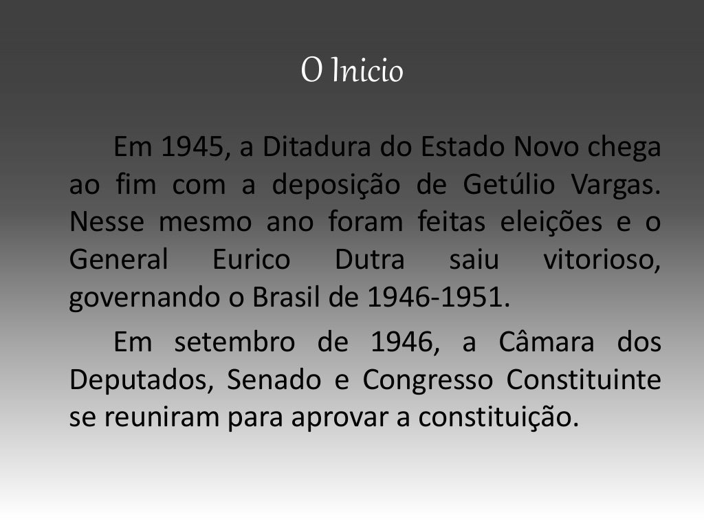 Cite Três Direitos Reconhecidos Na Constituição De 1946