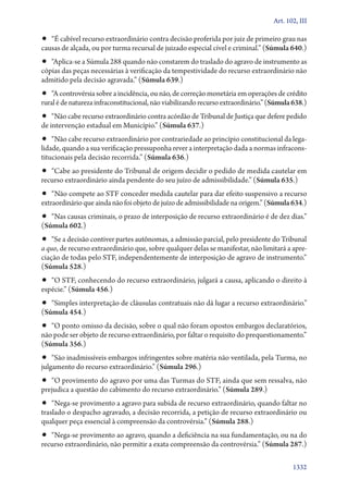 Constituição e o supremo