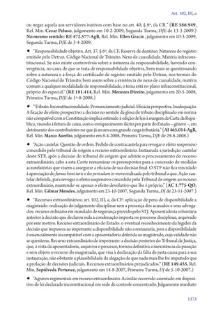 Constituição e o supremo