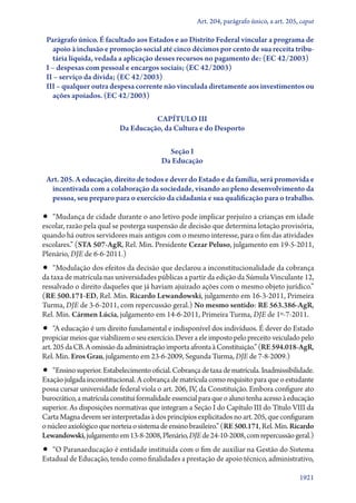 Constituição e o supremo