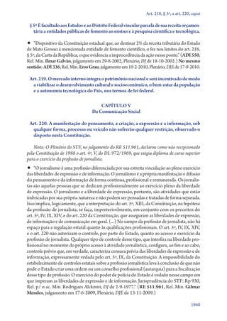 Constituição e o supremo