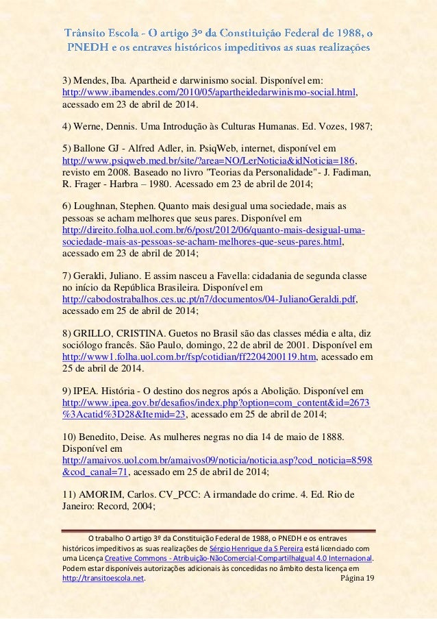 Artigo 19 da constituicao federal