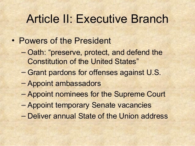 Essay about the constitution of the united states